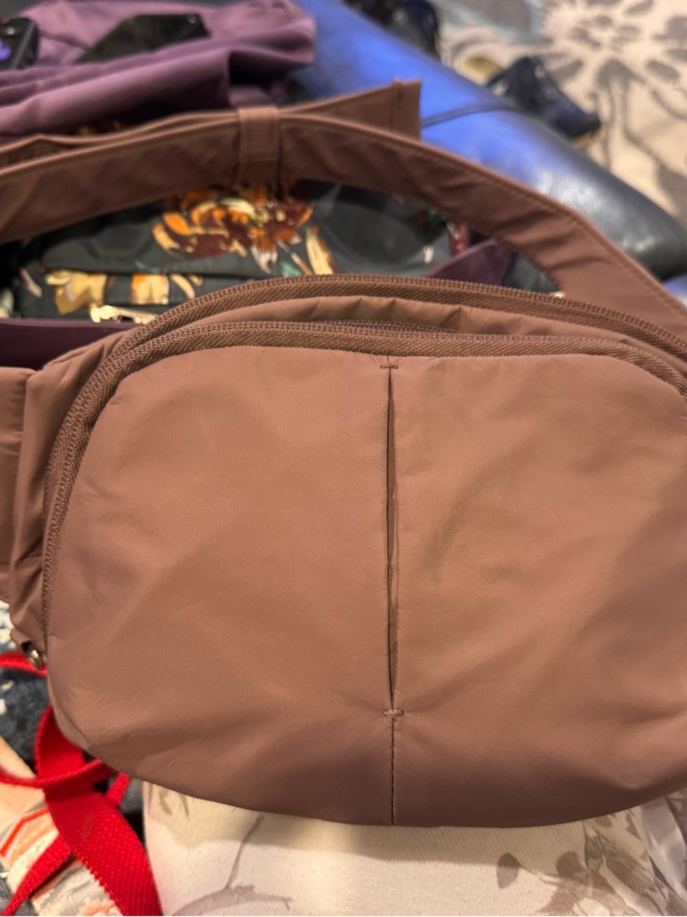 Unisex Chocolate Waist Bag